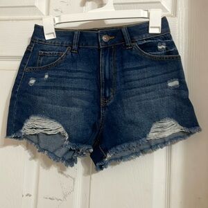 Rewash Blue Jean Shorts